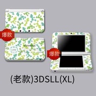 3DSXL、LL痛機貼膜3DS彩貼 馬里奧 路易限定  動漫痛貼貼紙A7
