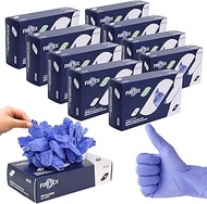 FINITEX Nitrile Disposable Gloves Medical Exam Gloves - 1000 PCS Latex-free Examination Purple Chemo Food Gloves