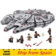 Lepin 05007 Star plan wars Series Force Awakens Millennium Building bricks Blocks with  ingly 75105