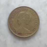 uang koin Hong Kong 10 cent 1983