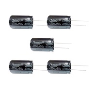 4700uF 50V 22X30 +/-20% -40 to +105°C 5PCS Aluminum Electrolytic Capacitor,50V Capacitor,4700uf Capa