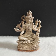 Phra Phrom / Lord Brahma Small Statue 四面佛佩戴型小金身 Be2558 By LP Jaran