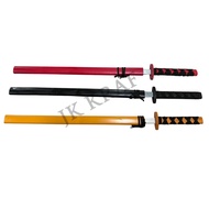 Pedang Kayu Panjang / Samurai Kayu / Wooden Katana / Pedang Murah / Mainan Kanak Kanak