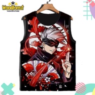 Jujutsu Kaisen v4 Children's Singlet Anime Manga Singlet Satoru Gojo 3D Printing For Ages 1-12 Years