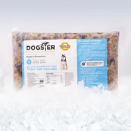 DOGSTER FRESH ด็อกส์เตอร์ เฟรช ขนาด1000กรัม อาหารมื้อหลักสุนัข/อาหารสด/อาหารแช่แข็ง/ทานได้ทั้งสุนัขท