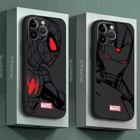 Marvel Spiderman Ironman Case for Samsung Galaxy S21 S24 Plus S10 Plus Note 10 Plus Note 20 Ultra S2