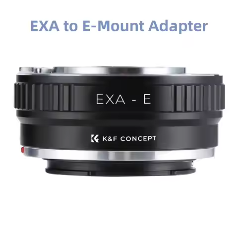 K&F CONCEPT for EXA-NEX Lens Mount Adapter Ring For EXAKTA EXA Mount Lens to Sony E NEX NEX7 A7 A9 A