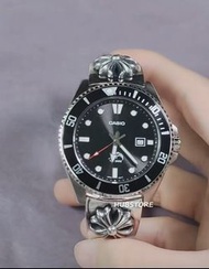 HUBSTORE CASIO 卡西歐 Casioak MDV MDV106 MDV-106 MDV-106-1 MDV-106-1A 銀黑色 200米防水 有現貨