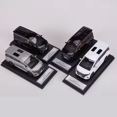 DCT 1:64 Alphard 2024 MPV Alloy Model Car