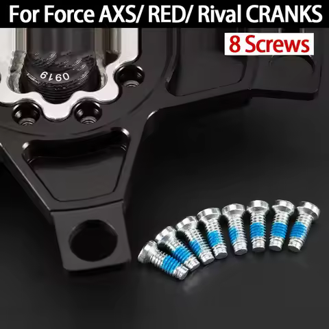 PASS QUEST 8 screws For sram plate red 22 e1 etap Force 1 Rival axs 12v 12 speed quarq powermeter 8 