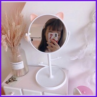 Wall Mount Bathroom Vanity Mirror / Standing Mirror ~ Rotatable Cat Wall Mount Mirror