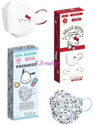 🌈 Sanrio Hello Kitty / PC狗 立體口罩