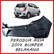 PERODUA AXIA 2014 - 2017 G SPEC REAR BUMPER / BUMPER BELAKANG