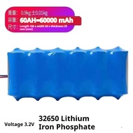 【Large capacity】(COD)/Bateri litium solar/Solar lithium battery3.2V太阳能电池磷酸铁锂锂电池32650路灯投光灯大容量照明灯电池