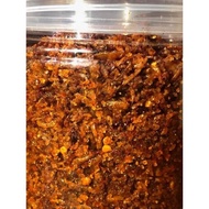 SAMBAL IKAN BILIS GARING DAN PEDAS 300gm