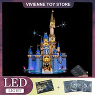 RC LED Light Kit For LEGO 43222 Technical Disney Castle Model Building Blocks Bricks Toy（Only LED Light，Without Blocks Model））