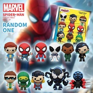 1PC Marvel Officially Licensed Spider-Man Blind Bags 3D Anime Figural Bag Clip Mystery Blind Box PVC