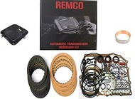 42RLE TRANSMISSION REBUILT KIT WITH OVERHAULT KIT CLUTCHES FRONT BAND PUMP BUSHING AND FILTER
