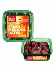▶$1 Shop Coupon◀  Natural Delights Pitted Medjool Dates (12 oz/340 grams) – Large and Plump Non-GMO