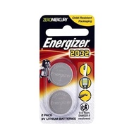 Energizer 3V Lithium Battery Cr-2032 2s