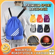 Eevie Backpack - CC CONCEPT Drawstring Bag Waterproof Travel Gym Sport Shopping Men Women Beg