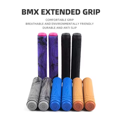 Fixed Gear BMX Grip Anti-slip Bike Rubber Bicycle Handlebar Grips