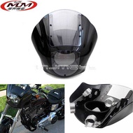 Suitable for Harley Motorcycle Modified Ir883 DynaXL883/1200 Windshield Pig Head Cover Fairing