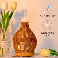 Cross-Border USB Essential Oil Wood Grain Household Rattan New Product Humidifier Aroma Diffuser Off