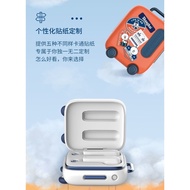 LINE FRIENDS Bluetooth Headset Suitcase Style Music Game In-Ear DIY StickerHT99 127C