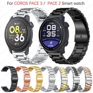 Metal Stainless Steel Strap for COROS Pace Pro / COROS PACE 3 / Coros Pace 2 SmartWatch Bracelet Sma