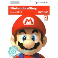 Nintendo Switch eShop prepaid card HK(HONG KONG) HKD 100,200,300,500