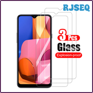 RJSEQ 3ชิ้นสำหรับ Samsung Galaxy A20S SM-A207F กระจกเทมเปอร์ปกป้องหน้าจอยามสำหรับ Samsung Galaxy A20S A207ฟิล์มแก้ว9H JEDTJ