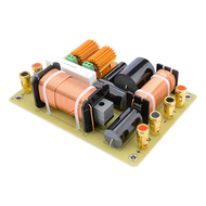 2X 2 Way Audio Crossover Tweeter Bass Speaker Crossover Professional Frequency Divider Stage Filter