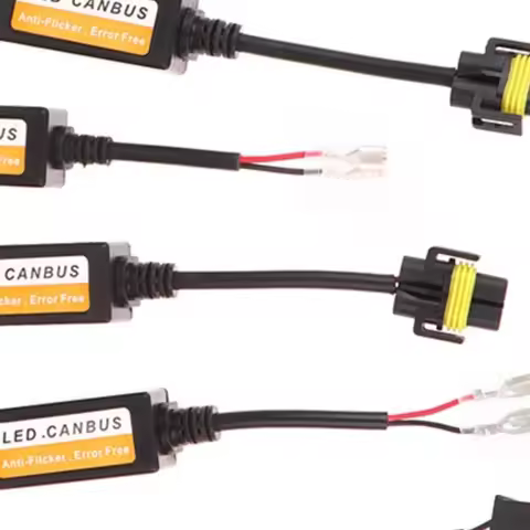 LED Canbus Decoder Car Headlights Error Free Resistor H1 H3 H4 H7 H9 H11 Adapter Warning Canceller