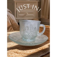 Cup set plate/ Small coffee cup/ tea cup Cup