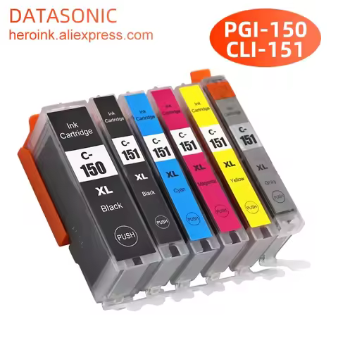 DAT PGI 150 CLI 151 Ink Cartridge For canon PIXMA IP7210 MG5410 MG5510 MG6410 MG6610 MG5610 MX921 MX