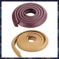 (GCFK) 2 PCS 2M Children Protection Table Guard Strip Glass Edge Furniture Horror Crash Bar Corner F