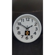 Jam Dinding Besar Angka Timbul Estetik Diameter Kurleb 30cm cm Jam Tembok