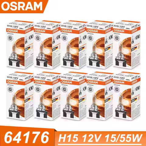 OSRAM H15 12V 15/55W 3200K 64176 Original Line Bulb OEM Headlight Daytime Running Light OEM Quality 