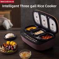 Lexcook Smart Sanbi Rice Cooker Multifunctional Soup Rice Cooker Integrated Automatic Rice Cooker Gift