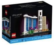 LEGO 21057 Architecture Singapore 827pcs 18+ Đồ Chơi Lắp Ráp lego Hoàn toàn mới và chính hãng