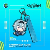 GANTUNGAN Genshin Impact Eula Lawrence Keychain Acrylic Keychain GI1-037.