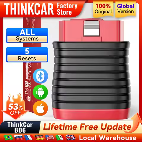 MUCAR BD6 Bluetooth Scanner Car Diagnostic Tool OBD2 Scanner Full System Diagnose 5 Reset OIL IMMO A