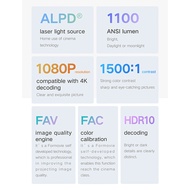 [Msele] Formovie แบบพกพาขนาดเล็กเลเซอร์โปรเจคเตอร์ S5สำหรับโฮมเธียเตอร์แอนซิลูแมนส์1080P สมาร์ททีวีแ