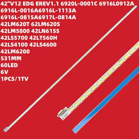 LED bar for 42LS4600 42LT360H 42LM5800 42LT560H 42LS575 42LM5700 42LM585T 42LM625S-ZG LC420EUN SE M3