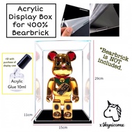 400% Acrylic Bearbrick Display Case / Casing