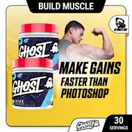 GHOST Size V3, Muscle Growth, Strength Building, Delicious Flavors, 30 servings