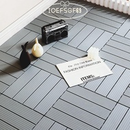 IOEFSGF69 Plastic Wood Flooring, Plastic Wood Anti-corrosion Balcony Flooring, Anti mold Waterproof 