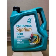 B162I168 Petronas Syntium 500 15W40 Engine Oil (4 liter) For Proton  Perodua  Honda  Toyota  Mazda  