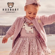 Australia Huxbaby Rainbow Unicorn Dress Australian Design Children Clothing Girl Suit One-Piece Cute